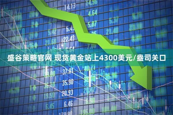 盛谷策略官网 现货黄金站上4300美元/盎司关口